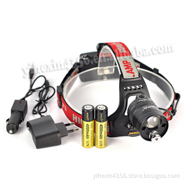 Hot Sale Boruit EHL2151 Rechargeable Aluminum Alloy led Laser Headlamp